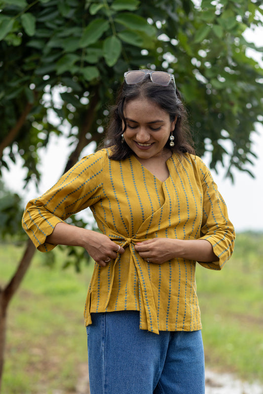 Golden Knot Top