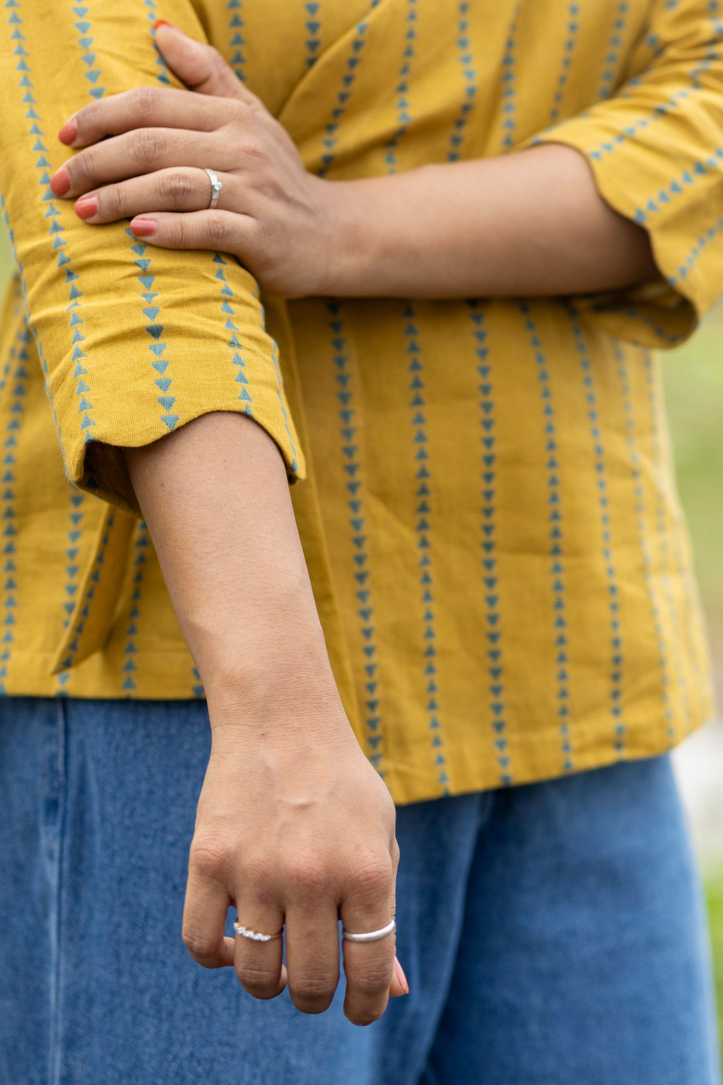 Golden Knot Top